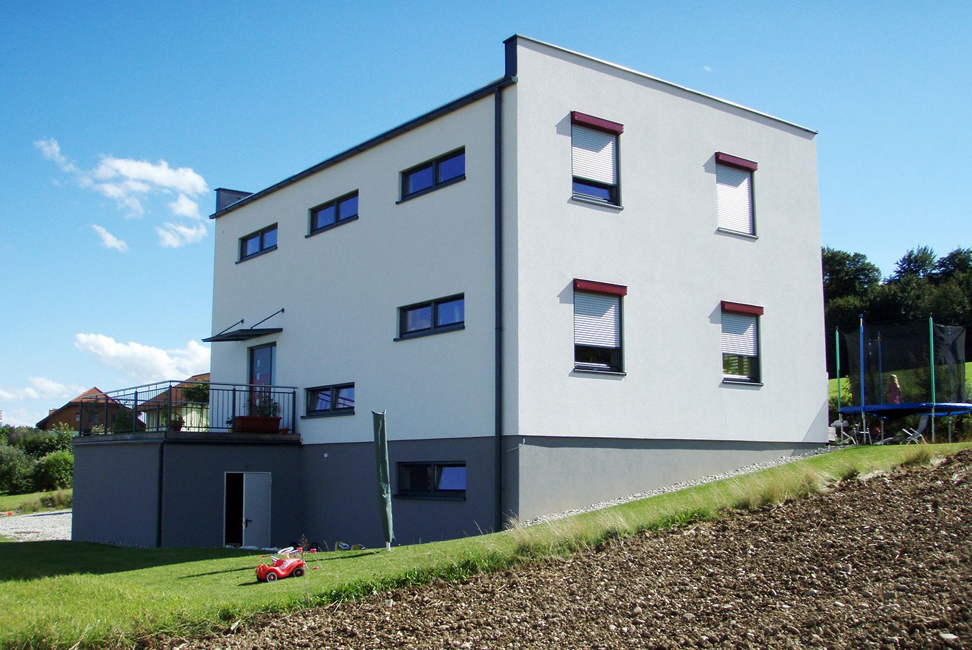 modernes Einfamilienwohnhaus